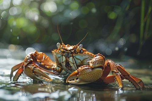 螃蟹攝影與海鮮水產(chǎn)圖庫(kù)的藝術(shù)探索